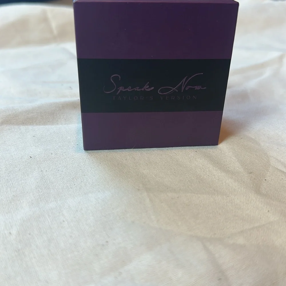 Taylor Swift Speak Now Edition Box Purple and Black